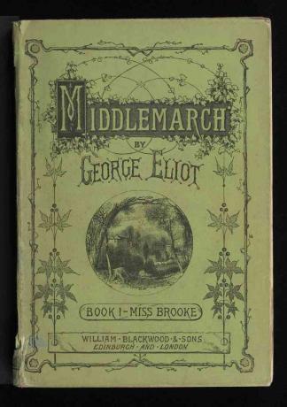 přebal knihy svazku 1 Middlemarch George Eliot