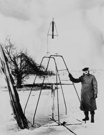 Dr. Robert H. Goddard a jeho rakety