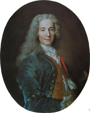 Voltaire, portrét