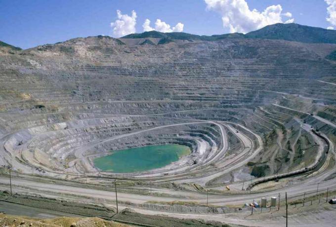 Důl v Binghamském kaňonu
