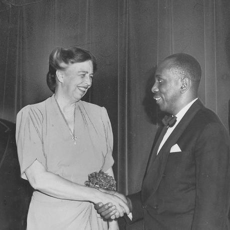 Howard Thurman a Eleanor Roosevelt, 1944