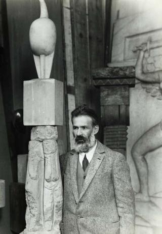 Constantin Brancusi se sochou