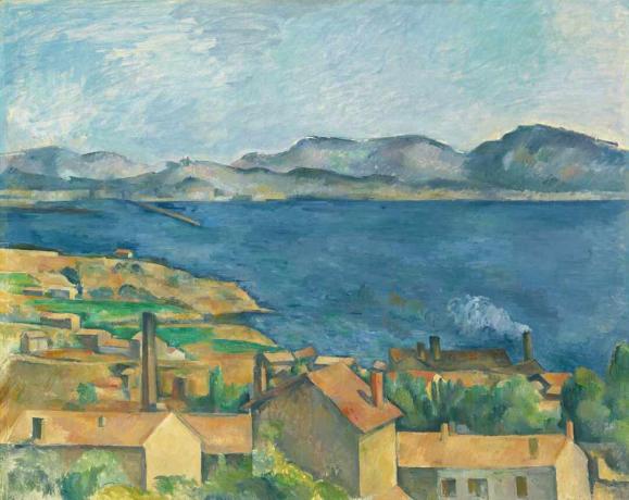 cezanne bay of marseilles