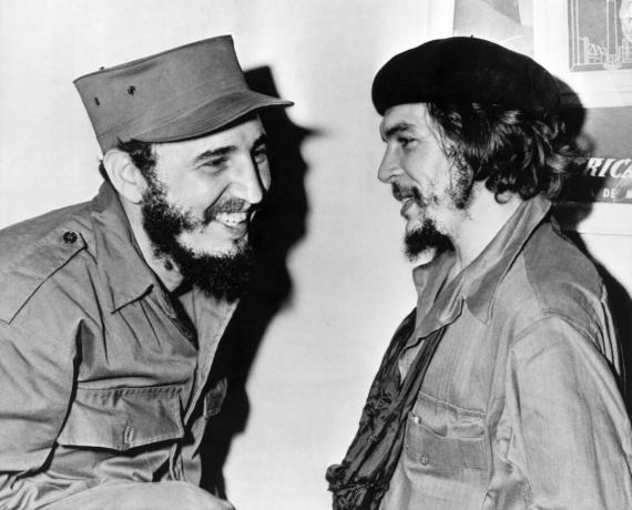 Castro a Guevara