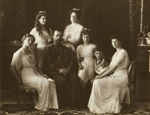 Rodina cara Nicholas Ii Ruska