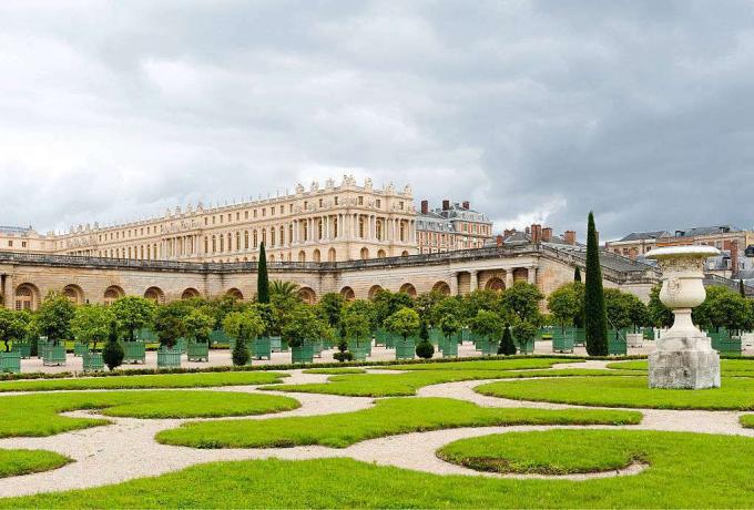 Oranžerie v zahradě, Versailles