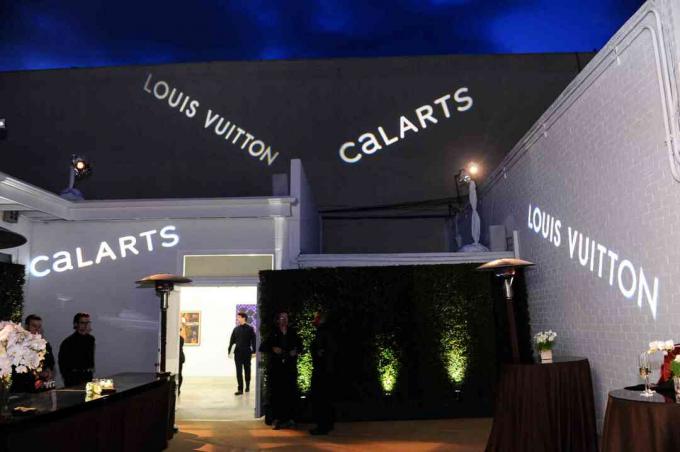 CalArts Art Benefit and Auction Los Angeles Zahájení recepce na Regen Projects