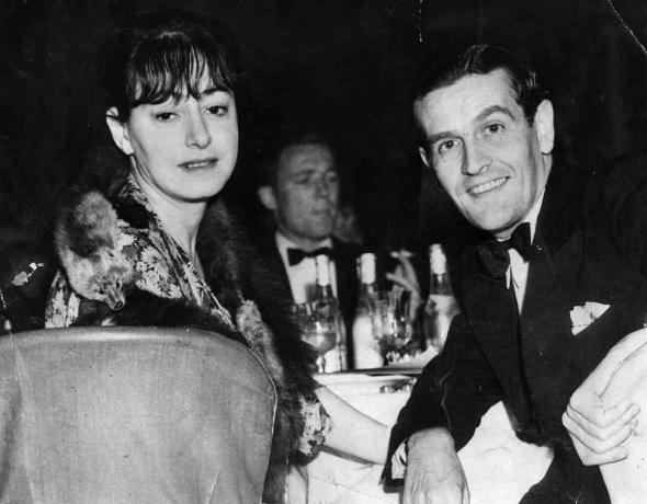 Dorothy Parker a Alan Campbell v restauraci