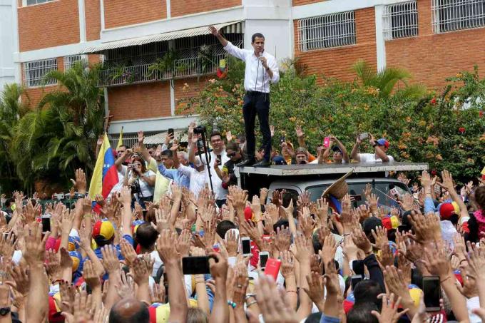 Rally Juan Guaidó, květen 2019