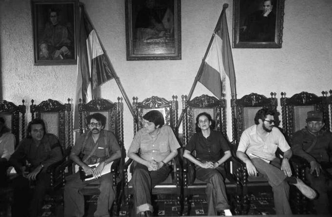 První veřejné vystoupení vůdců Sandinista, 1978