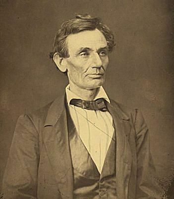 Abraham Lincoln v roce 1860